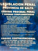 CODIGO PROCESAL PENAL SALTA 2025 Y REFORMAS