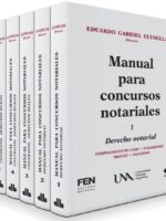 Manual para concursos notariales. 7 tomos