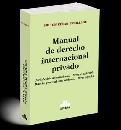 Manual de Derecho Internacional Privado