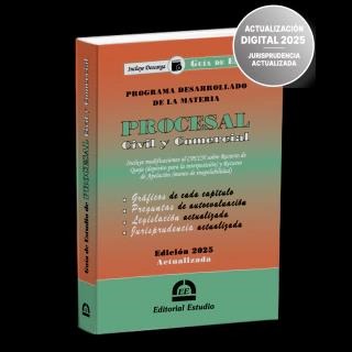 Guía de Estudio Procesal Civil y Comercial -2025-