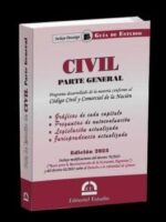 Guía de Estudio Civil Parte General -2025-