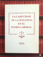 La Caducidad de la Instancia en el Fuero Laboral 2007