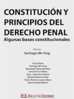 Constitución y Principios del Derecho Penal 1ª Edición