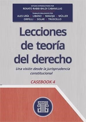 Lecciones de Teoría del Derecho 4ª Edición.-