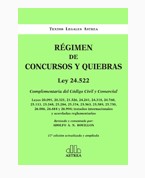 Régimen de Concursos y Quiebras - Ley 24.522 - TLA